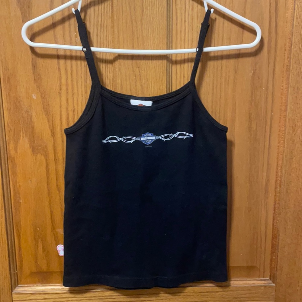 Vintage Harley Davidson tank